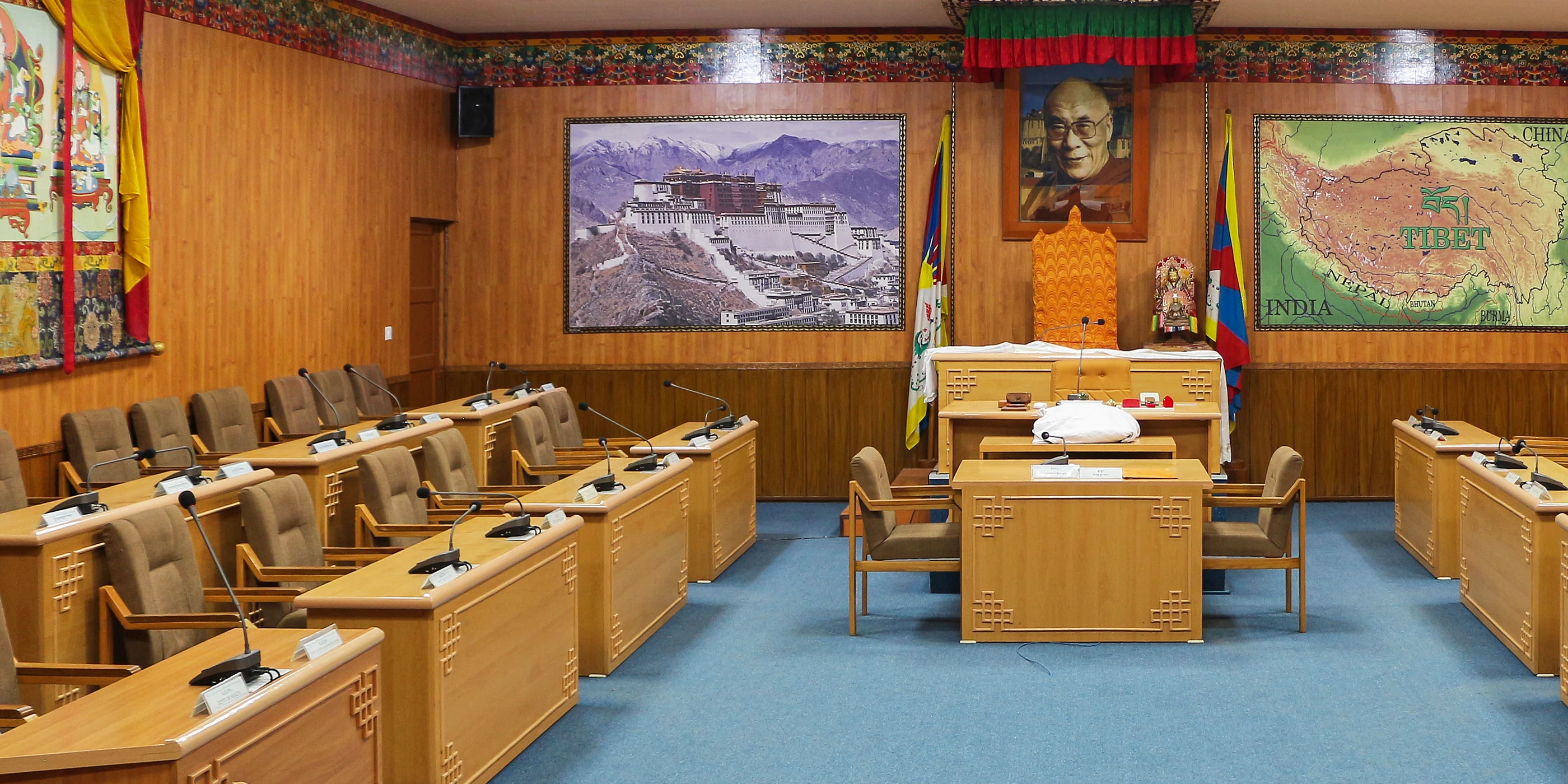 The Parliament of the Central Tibetan Administration in Dharamsala, India, the elected assembly of Tibetans in exile