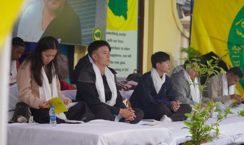 V-TAG India Participates in 24-Hour Chain Hunger Strike for Tibet