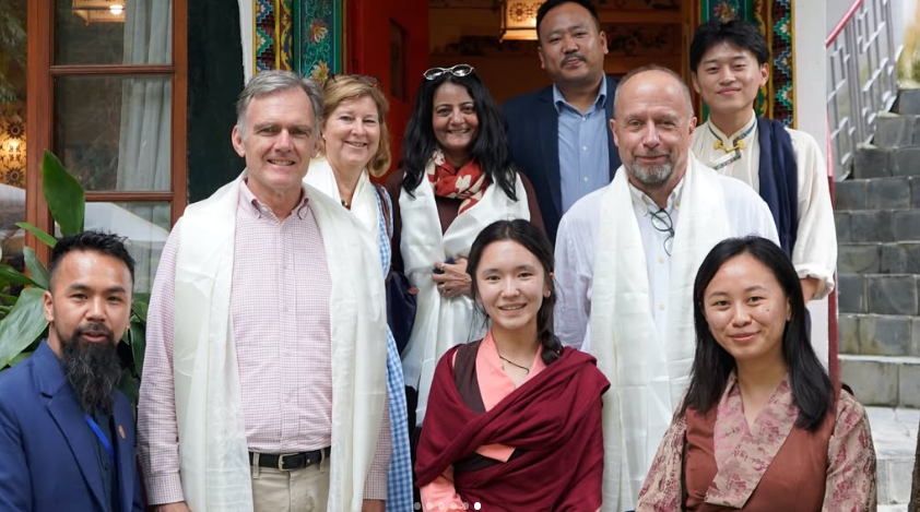 V-TAG India Leadership Engages German Embassy and Friedrich Naumann Foundation on Tibetan Youth Advocacy