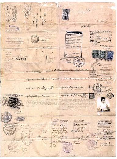 The Tibetan passport